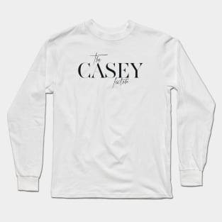 The Casey Factor Long Sleeve T-Shirt